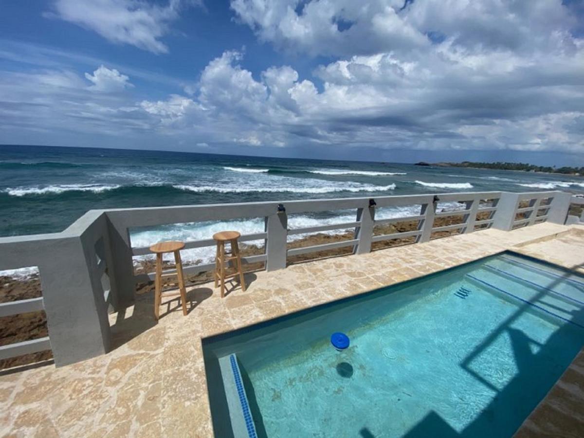 Casita Familiar Con Vista Al Mar Y Piscina Vila Arecibo Exterior foto